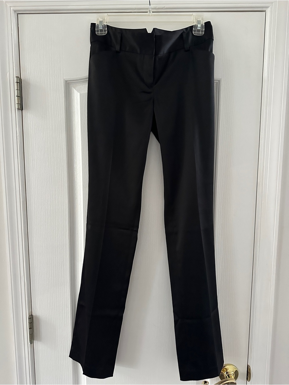Like New! Express Editor Satin Dress Pants - Classic Straight Leg
